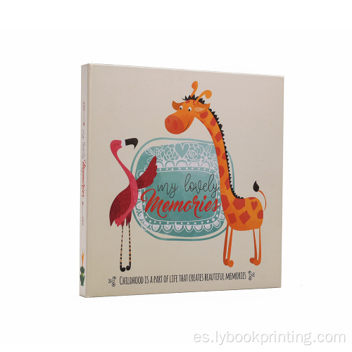Libros de álbum de bebés personalizados Impresión de libros de memoria de embarazo